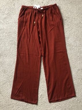 H&M Linen Blend Pants.NWT.